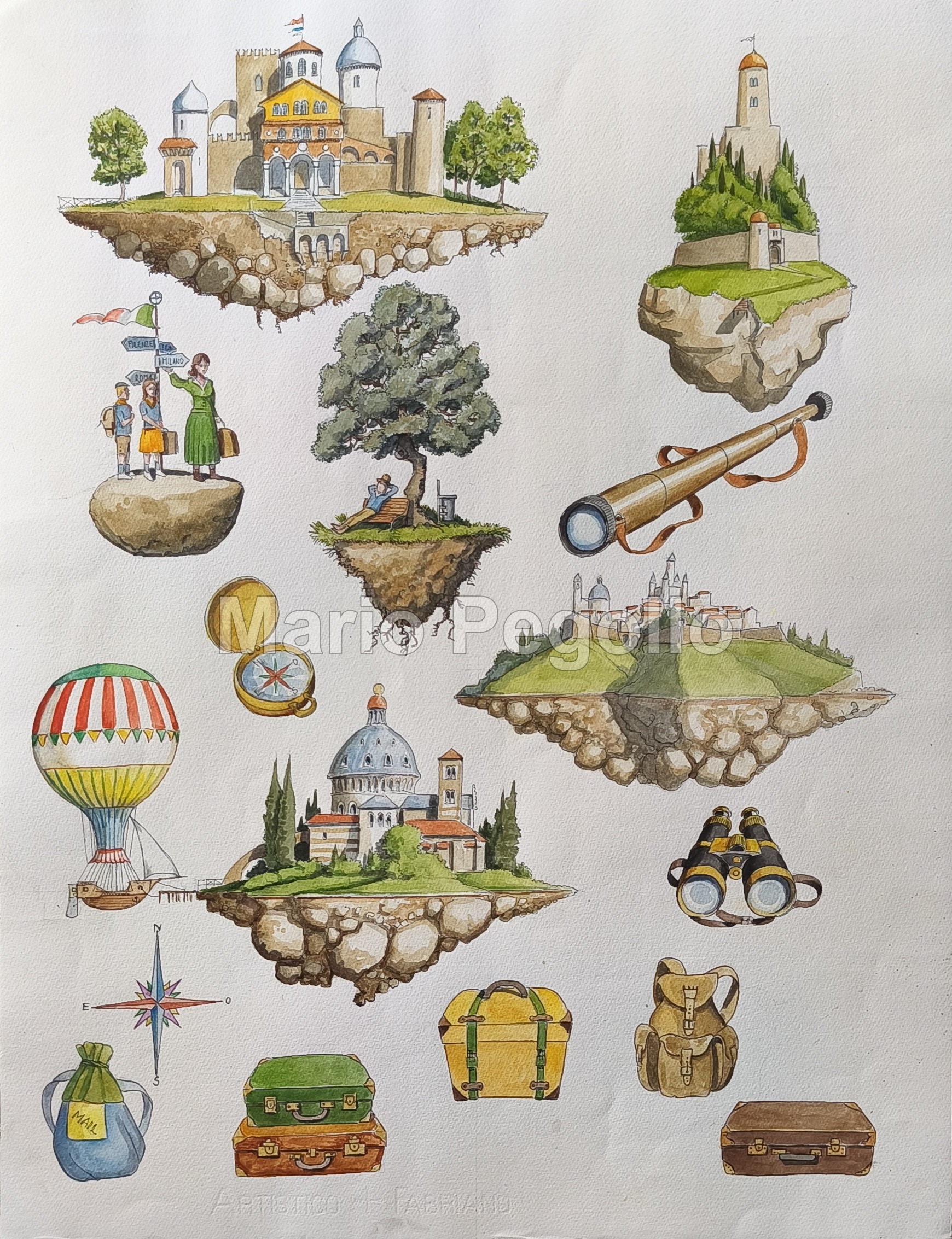 Decorative object illustration 04